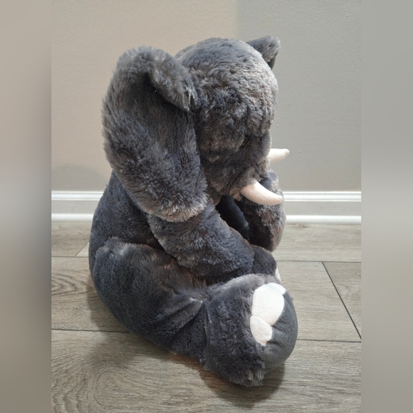 Plush Animal Alley Elephant Floppy Gray So Soft 18” - Picture 8 of 10